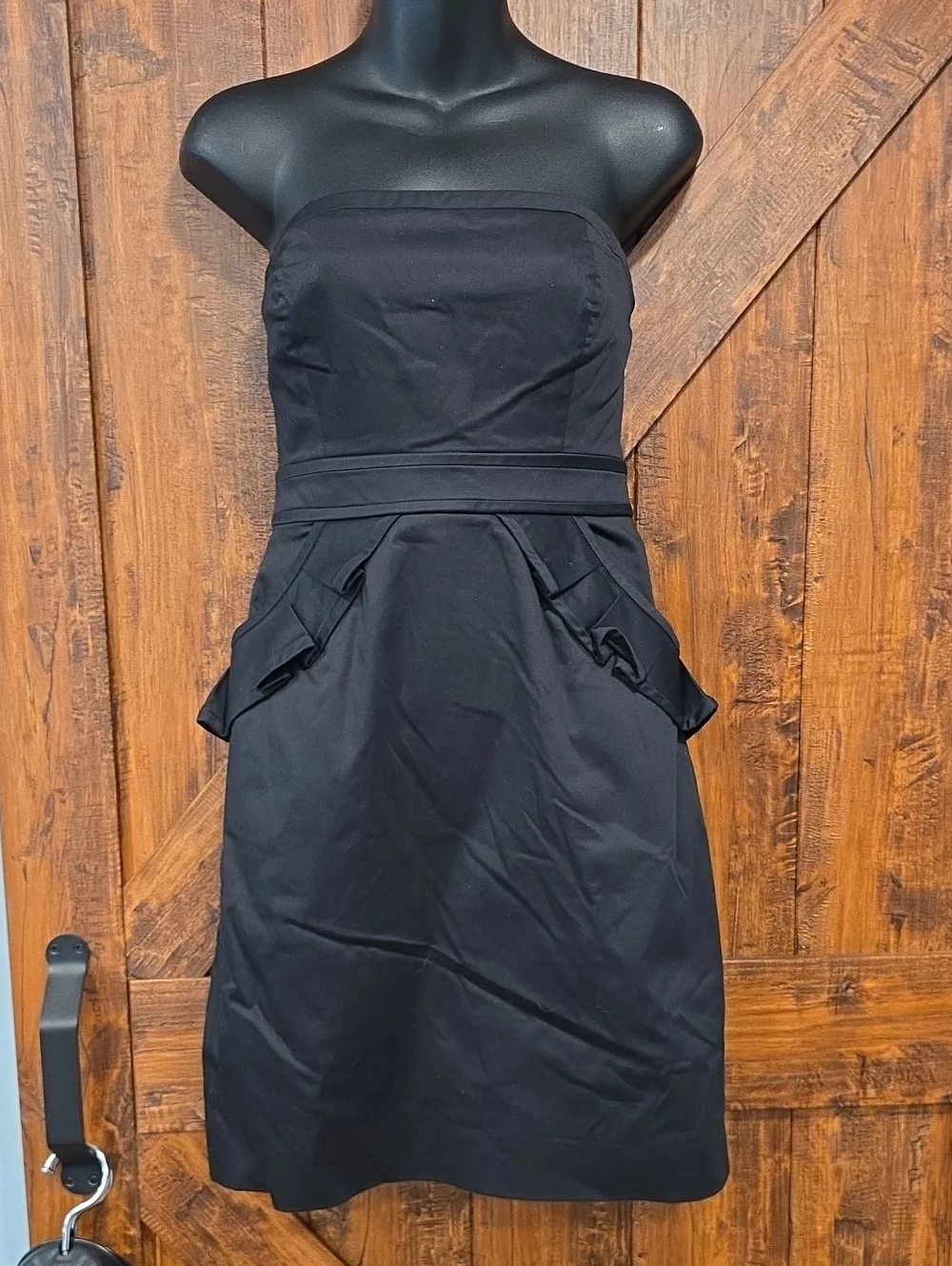 J.Crew Black Strapless Dress 4